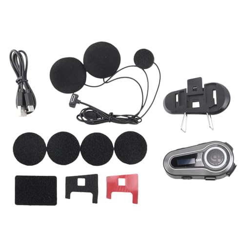 Casque moto Bluetooth étanche pour écouter la radio FM et piloter sous la pluie en musique