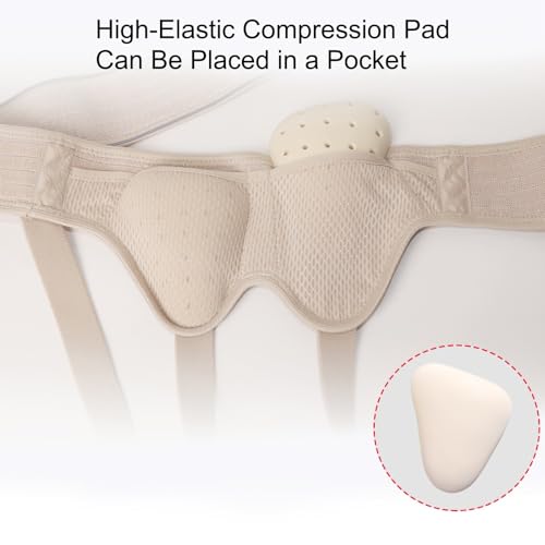 Faja de soporte para hernia inguinal para hombre talla mediana miniatura 3