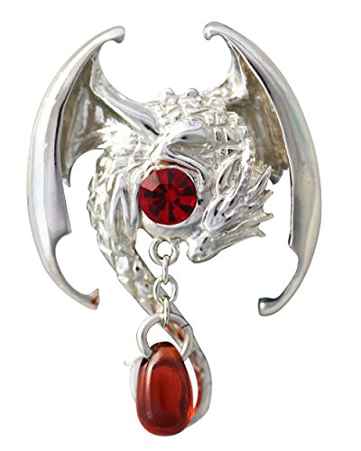 Collier Fafnir argent et cristal pour sublimer votre style fantastique