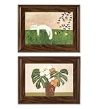 【Decorazione multi-scenario】 I quadri da parete incorniciati sono ideali per decorare il soggiorno, la sala da pranzo, la camera da letto, lo studio, l'ufficio, il corridoio, il bar e altri spazi abitativi, e sono anche un regalo premuroso per i vostri amici e familiari. Una volta appesi alla parete, rompono il vuoto e la monotonia, aggiungendo un tocco artistico e un senso di bellezza naturale all'ambiente della vostra casa.