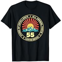 55 Year Old Vintage Camiseta de 55 Cumpleaños para Hombre -