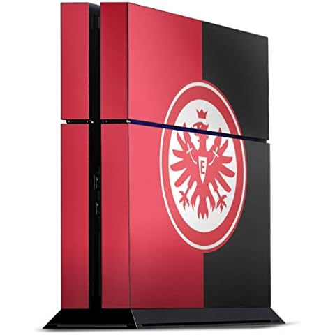 DeinDesign Skin kompatibel mit Sony Playstation 4 PS4 Folie Sticker Eintracht Frankfurt Offizielles Lizenzprodukt SGE Cover