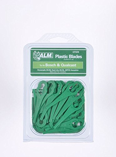 Image of Alm Qualcast Plastic Blades Pack Of 20 QT028