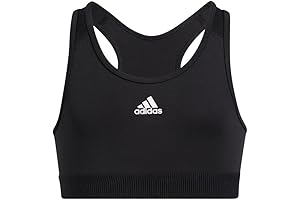 Ultra-Supportive Sports Bra for Young Athletes: Girls' Aeroready Techfit Sports Bra