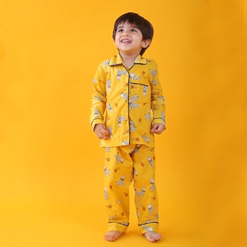 Image of Jam & Sugar Boys Cotton Printed Night Suit Set