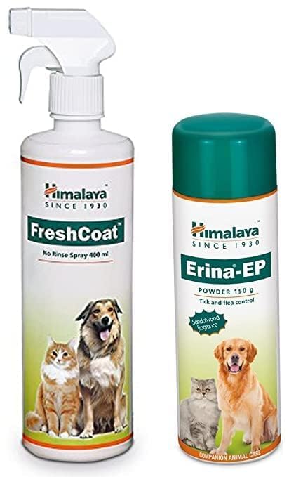 BULLYPET Fresh Coat and Erina EP Powder Combo Pack for Dog & Cat - 150 gm & 400 ml (B0D3XN22VT) Amazon Price History, Amazon Price Tracker