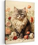 tableaux de chats anne wiazemsky SYSTÈME D'ACCROCHAGE SIMPLE ET PRATIQUE: Nos tableau decoration murale sont livrées avec un système d'accrochage intelligent qui vous permet de fixer facilement et en toute sécurité votre tableau decoration murale salon moderne. Accrochez votre décoration murale en un clin d'œil et profitez de votre déco de chambre en un rien de temps.