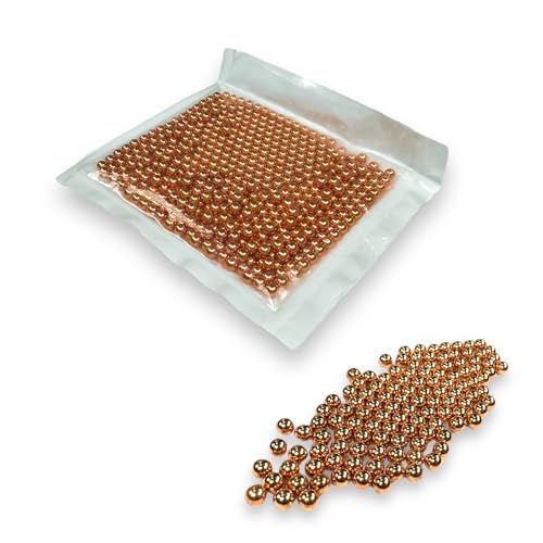 BC Precision 500 ct Copper Plated Metal BBS 4.5mm (.177 Cal) Premium Match Grade Ideal for Precision Shooting and Target Practice