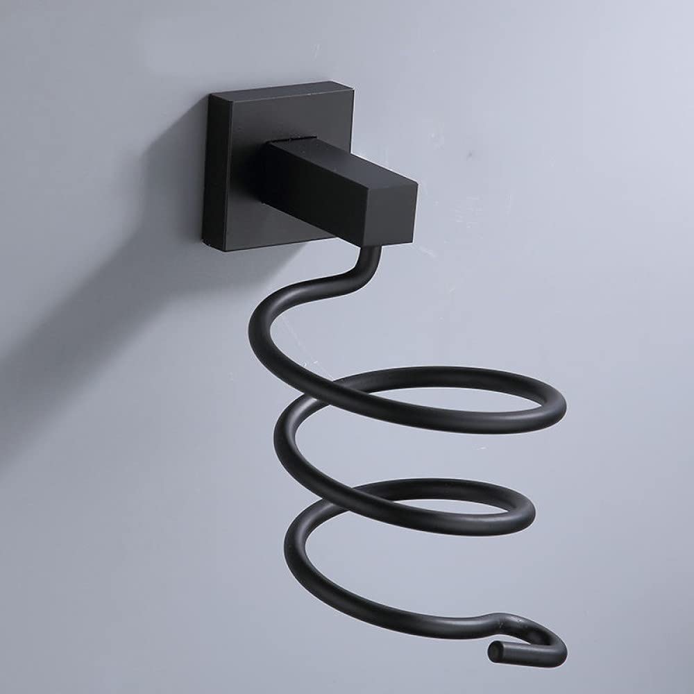 Soporte papel higiénico negro LIJUCAI y accesorios para baño ordenado