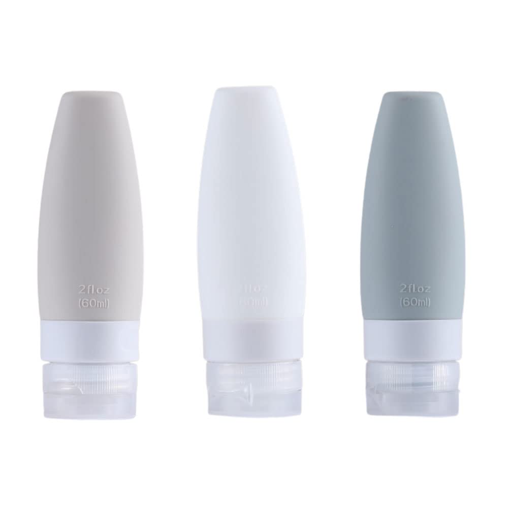 3個セッ60ml シリコンボトル トラベル シャンプー 詰め替えボトル トラベルボトル 出張用 旅行用 シャンプーボトル 漏れ防止 詰め替え容器 小さめ 旅行 おしゃれ