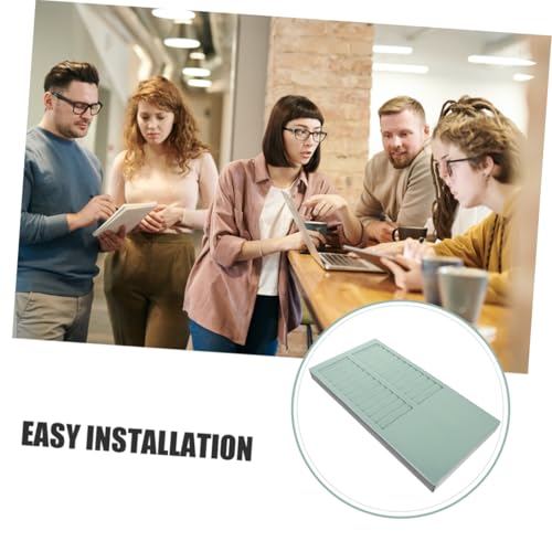 Soportes para tarjetas de plástico PRETYZOOM con montaje de pared para optimizar espacio 8