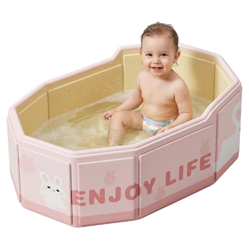Baignoire portable bébé pliable pour le bain à la maison et en voyage