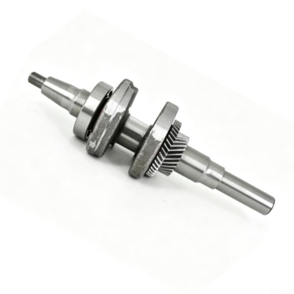 Cigüeñal para motor GX390 188F - Componente de acero diseñado con precisión para kit de reparación de piezas de motor de generador compatible con maquinaria de plantas, tono plateado
