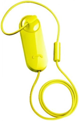 Bluetooth Headset Nokia Model Bh-118 Yellow Color
