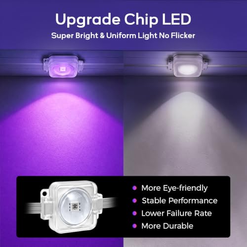 Permanent Outdoor Lights for House 50FT 30 LEDs, IP67 Full Waterproof - image 5