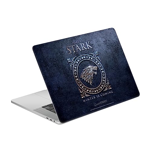 Autocollant MacBook Pro 16 A2141 Stark Game of Thrones Vinyle Anti-Rayures Finition Premium