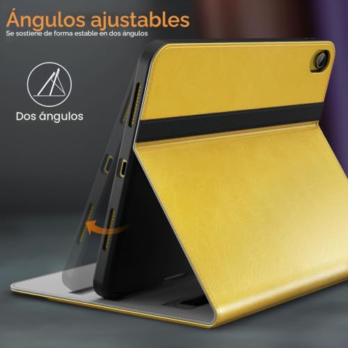 Funda para iPad 11 y 10 Gen de Piel PU con Soporte Multiángulo JETech 4