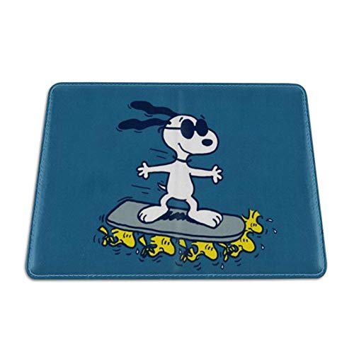 Preisvergleich Produktbild Snoopy Anime Cartoon Reisepass Clip Leder Reisebrieftasche Bankkartenhalter Ausweishalter Ausweis Reisepass Halter Zuschnitt Hülle Praktische Dekoration 14 x 10 cm