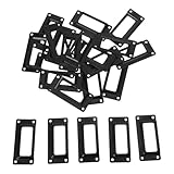 Utilisation polyvalente : les porte-étiquettes pour boîtes, placards et tiroirs sont parfaits pour les cuisines, les chambres, les bureaux et les bibliothèques, répondant à divers besoins d’organisation. quincaillerie de décoration pour meubles et placards