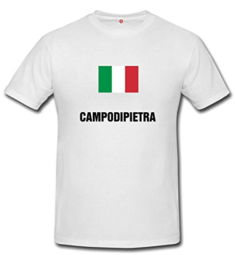 T-shirt Campodipietra bianco