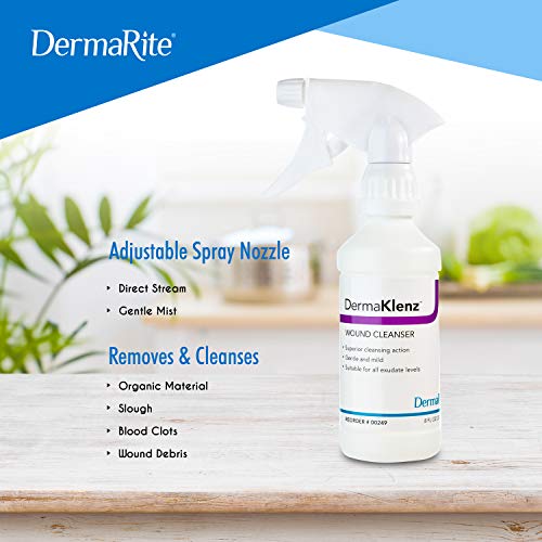 DermaKlenz Wound Cleanser 8 oz. Spray Bottle , 2 Ct