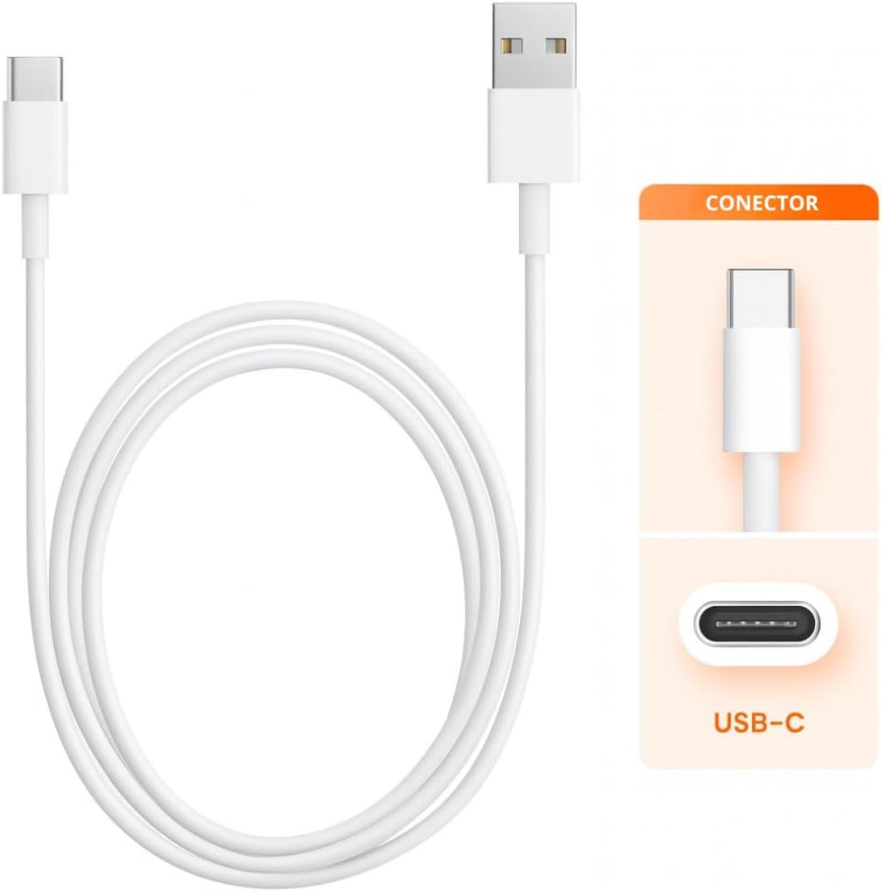Cabo USB/USB-C Super Resistente Compatível Compatível com iPhone 15, 15 Pro/Max, iPhone 16, 16 Pro/Max, iPhone 17, 17Pro/Max, Samsung Galaxy, IOS/Android