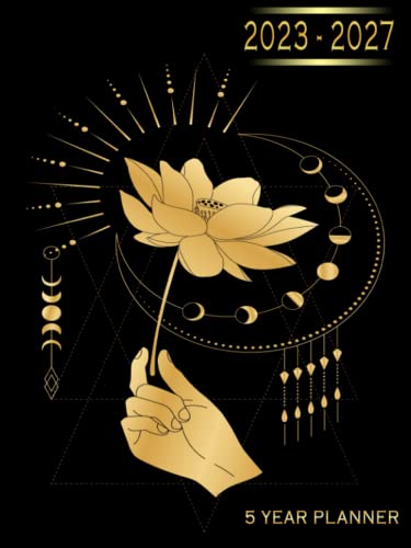 Five Year Planner 2023-2027: Monthly Calendar Organizer, Professional and Elegant Cover, Nice Gift for Anyone