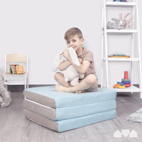 Milliard Toddler Nap Mat Bed Tri Folding Mattress With Washable Cover (24 Inches X 57 Inches X 3 Inches) #TOP5