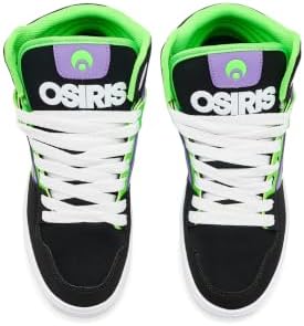 Osiris Men's Clone, Lime/Black/Purple, 10 Medium - 1