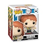 Funko Bitty POP! Demon Slayer- Tanjiro - 4 sztuki - 0,9 cala (2,2 cm) do kolekcjonowania - półka na wyświetlacz z możliwością układania w stos - pomysł na prezent - na torebki imprezowe - nakładka na