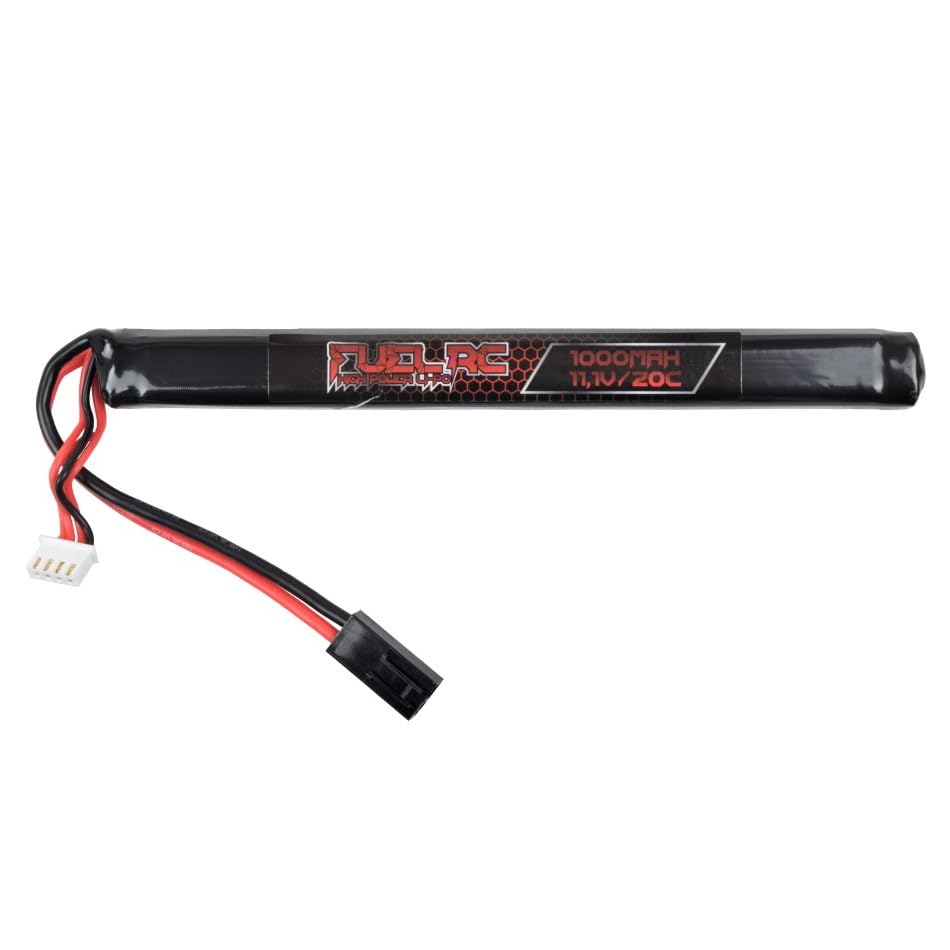Batería LI-PO 11.1V x1000MAH 20C | para Armas de Airsoft y Coches, Barcos o helicopteros radiocontrol RC