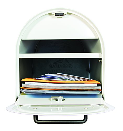 Gibraltar Mailboxes Mb981W01 Reliant Locking Mailbox, Large, White #TOP2