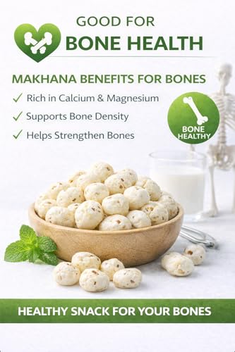 Image of Farmers Studio Premium Makhana 200g Pack of 2 | Fox Nuts | Phool Lotus Seeds | Low-Calorie, High Fibre, Protein-Rich Snack (400g)
