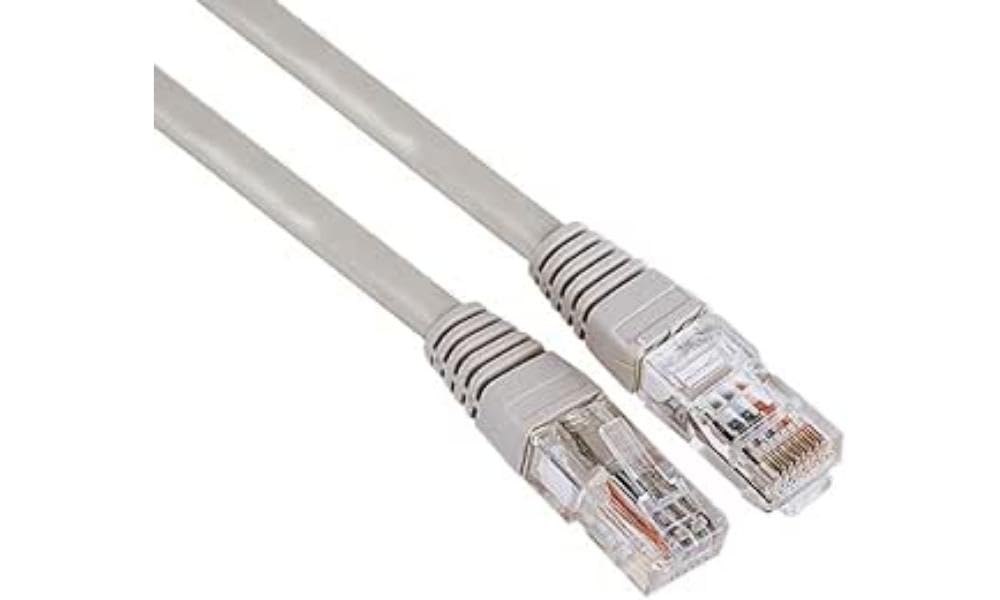 Hama | Cable de Red Ethernet con Conectores RJ45 (Cat5e, 10 m, Granel, 1Gbps, para ordenador personal) Color Gris