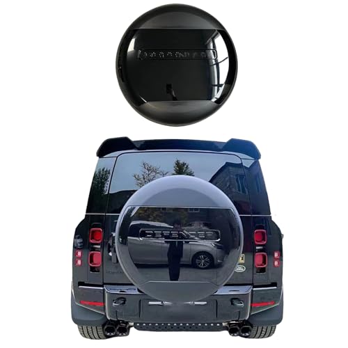 DEFENDER スペアタイヤカバー シルバー/ブラック　純正品 ランドローバー ディフェンダー スペアタイヤカバー 純正品※送料