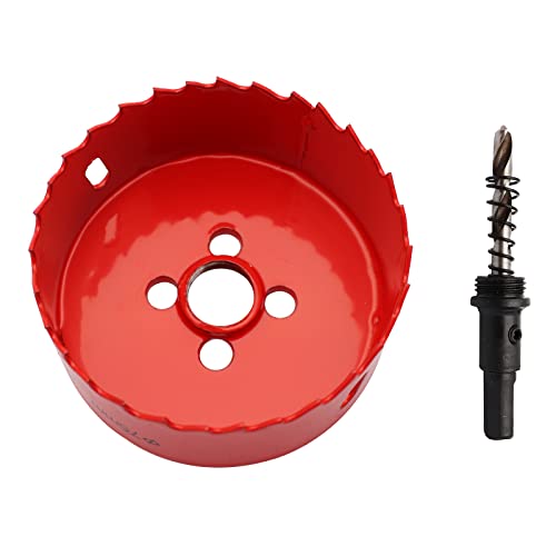 Sipery 75Mm/3 Inch Hole Saw Drill Bit Heavy Duty M42 Bi-Metal Wood Hole Saw Corn Hole Drilling Cutter For Plastic, Wood, Pvc, Cornhole Boards #TOP3