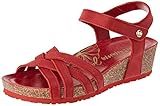 Machte in Spanien Panama Jack Damen Chia Nacar Riemchensandalen, Rot (Rojo B2), 39 EU