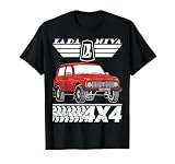 Lada Niva 4x4 Offroad véhicule tout terrain Russie URSS T Shirt