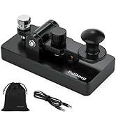 Clé Morse CW en acier inoxydable, clé télégraphique Portable avec Base magnétique pour utilisateurs radio  1420