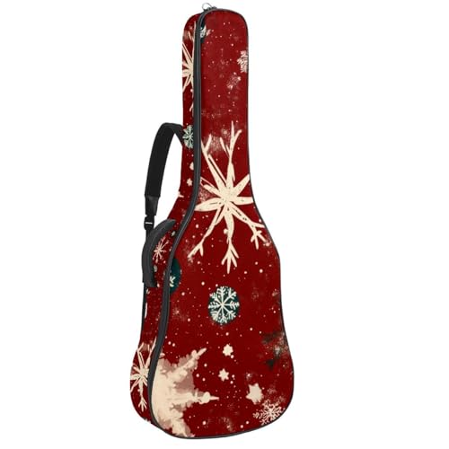 Housse guitare acoustique 109 cm imperméable avec sangle et 2 poches