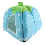 Abri chaud pour hamster - à l'usure et sûr, pour lapin et polyvalent. ce lit pour lapin a une large entrée pour aider votre animal facilement, maison pour hamster en feutre