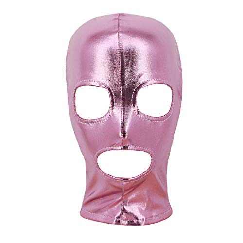 Image of Metallic Cycling Face Neck Mask Hat Ultra Balaclava Hood