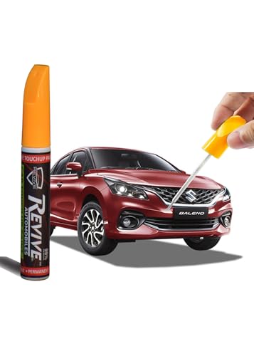 Suzuki Baleno colors Revive touchup paint pen, factory Quality & matched 2K paint (Opulent Red (WBG))