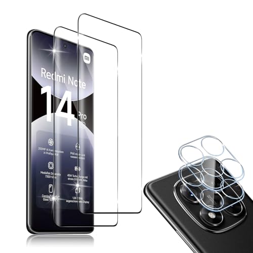 💎【Facile da installare】: Questo vetro temperato è appositamente progettato per essere compatibile con Xiaomi Redmi Note 14 Pro 5G. Basta pulire lo schermo, quindi allineare il vetro temperato con lo schermo del telefono, non ci saranno bolle e si attaccheranno automaticamente allo schermo, fornendo così uno schermo perfettamente trasparente.