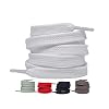 LaceHype 2 Paar – Premium Schnürsenkel flach reißfest Schuhbänder [10 mm breit ] Ersatz Shoelaces aus Polyester für Sneakers, Sportschuhe, Laufschuhe, Turnschuhe