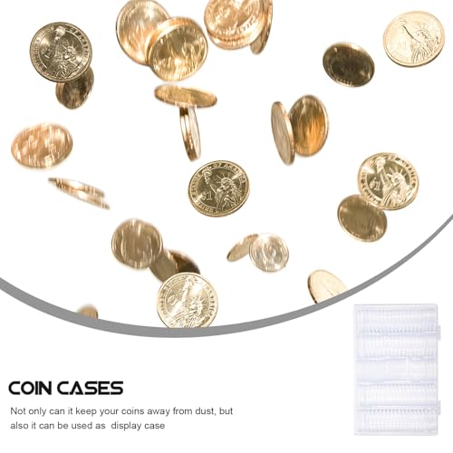 Set organizador para monedas DOITOOL con 100 portamonedas miniatura 7