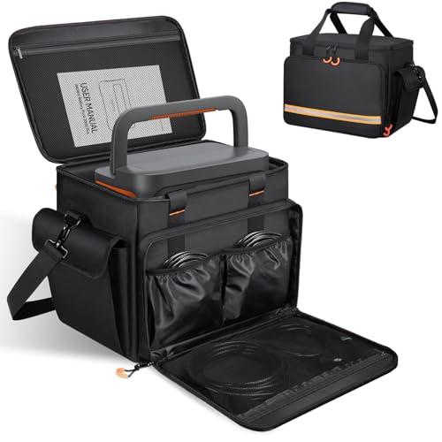 Wigojoy Portable Station Bag Compatible with Jackery Explorer 1000 V2/1000 with Plenty of Room for Accessories Water-resistant and Non-slip Bottom and Abrasion-resistant Nylon Fabric