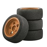 tamiya mf01x wheelbase 4 pezzi di pneumatici in gomma for Tam-iya TT01 TT01E TT02 TT02B XV01 TA06 PTG-2 for accessori for auto RC 1/10