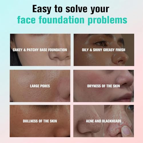 Face Primer - Primer Makeup - Gel-Based Face Primers - Long Lasting Face Primer Moisturizing Power Grip Primer, Hydrating Skin Evens Makeup Primer For Face With Hyaluronic Acid - Image 6
