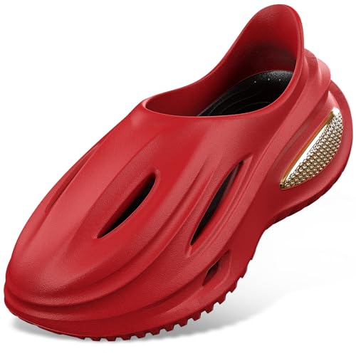 YASSIA Arch Support Clog – Crimson